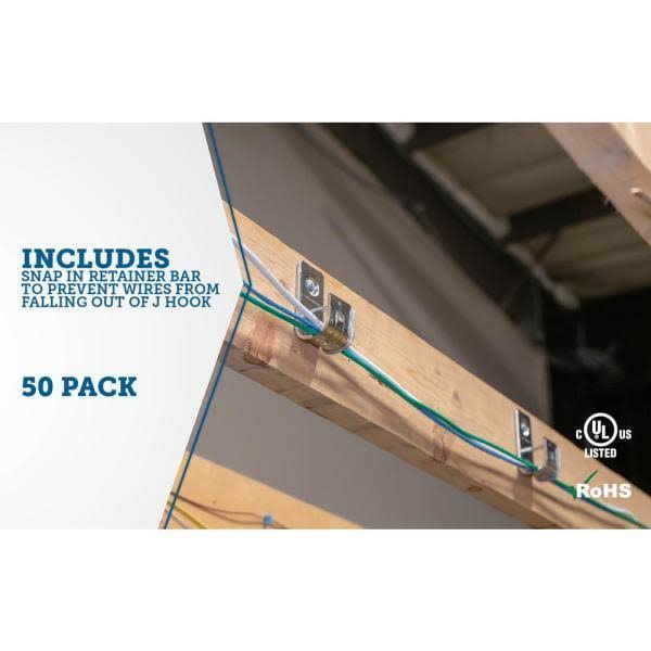 1-5/16 in. J Cable Support Hook (50-Pack) V51197