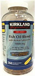 Wild Fish Oil 1000mg 360 Enteric Softgels Y426376
