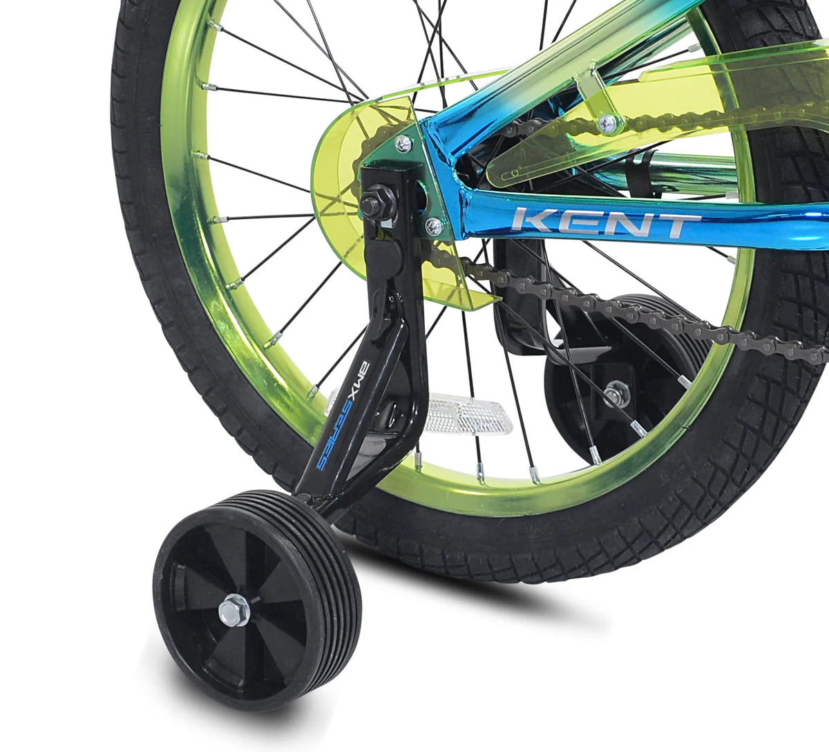 18 Boys Blue Green BMX Child Bike Y1584
