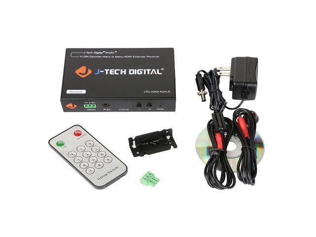 HDMI Extender / H.264 Encoder and Decoder Over Ethernet Cat6 M5934