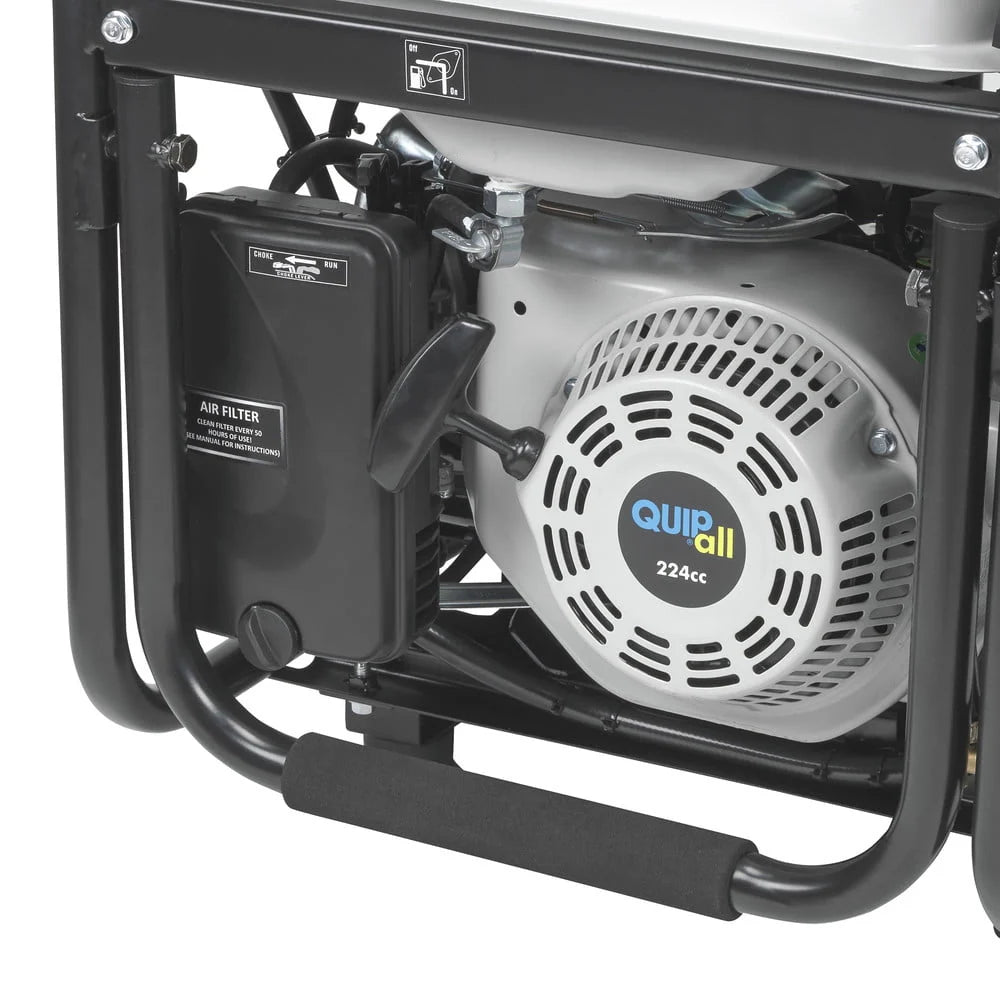 Portable Dual Fuel Gas Generator with Electric Start B385