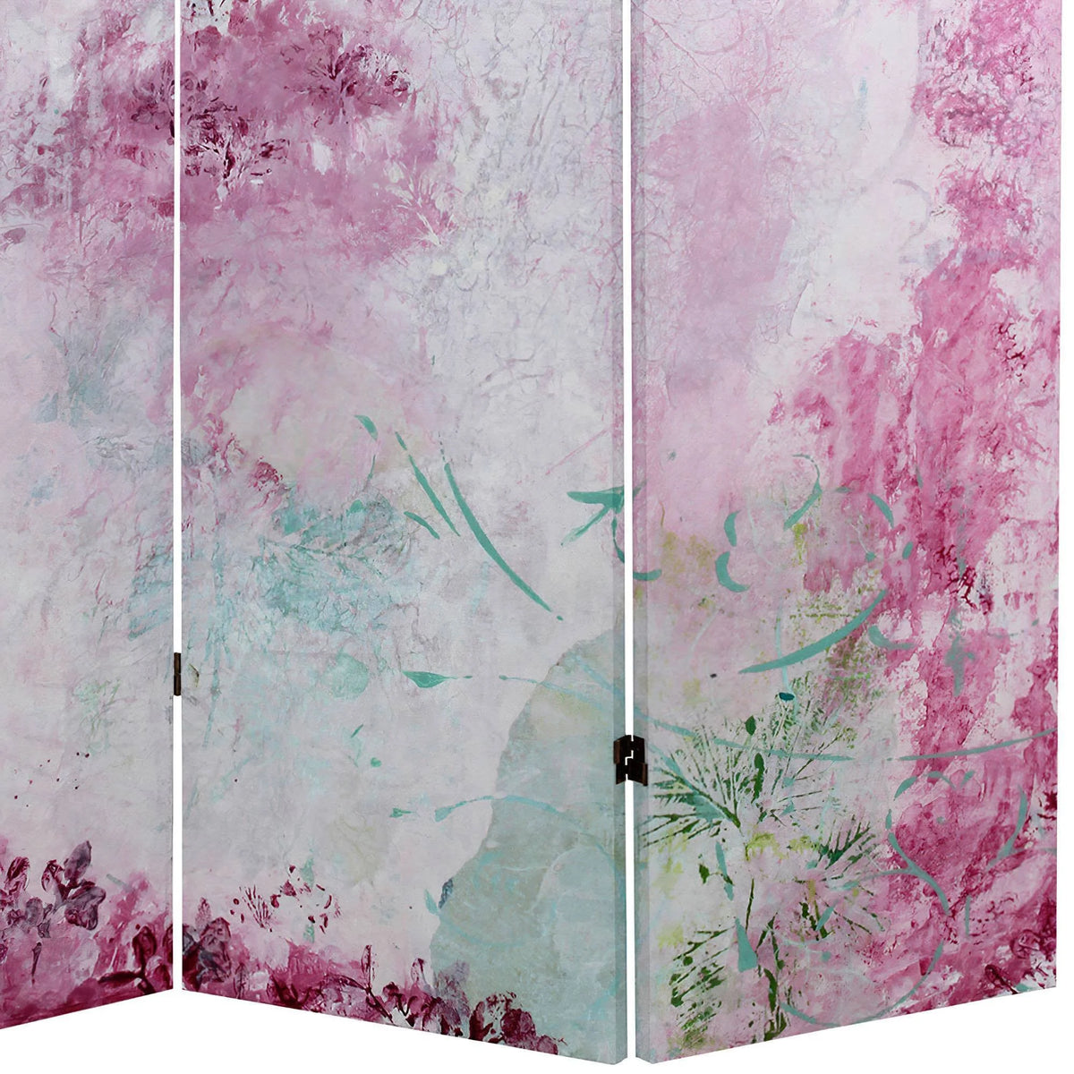 Pink Canvas Room Divider T81407