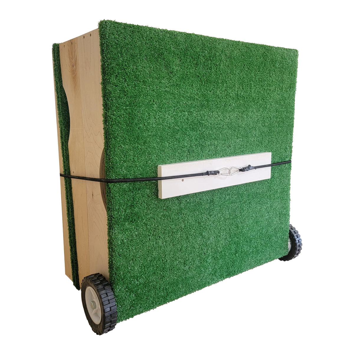 8 Inch Portable Youth Baseball Pitching Mound with Wheel Kit W6454