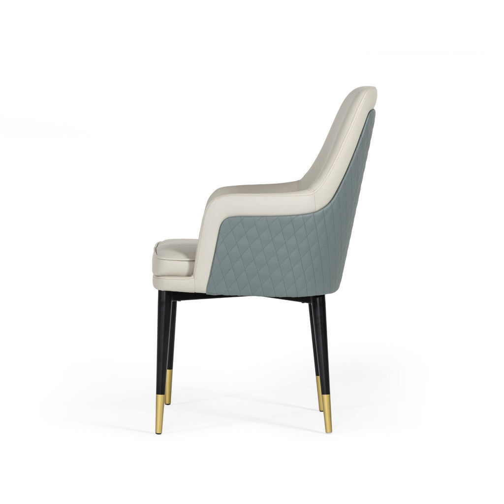 White & Grey Dining Chair E1940
