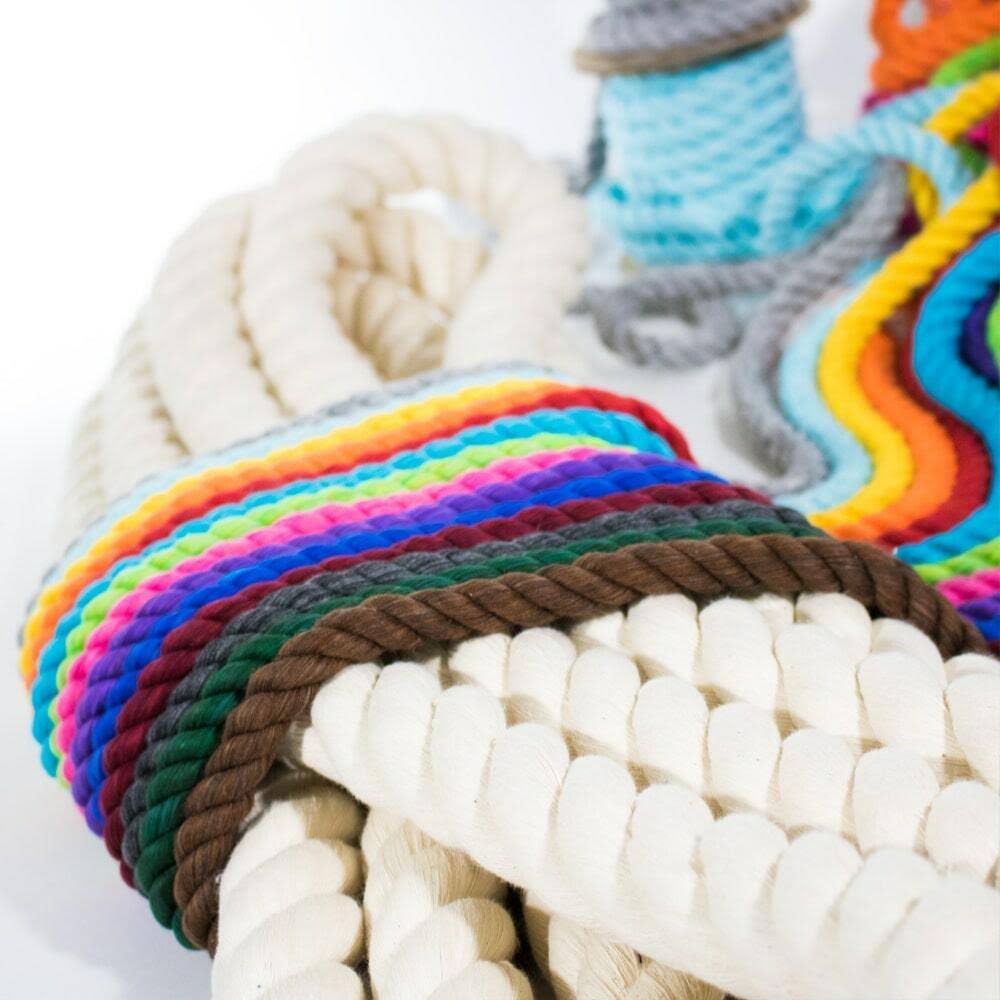 Green Cotton Rope 50 Feet Z384