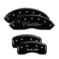 Black Cadillac Caliper Covers V483