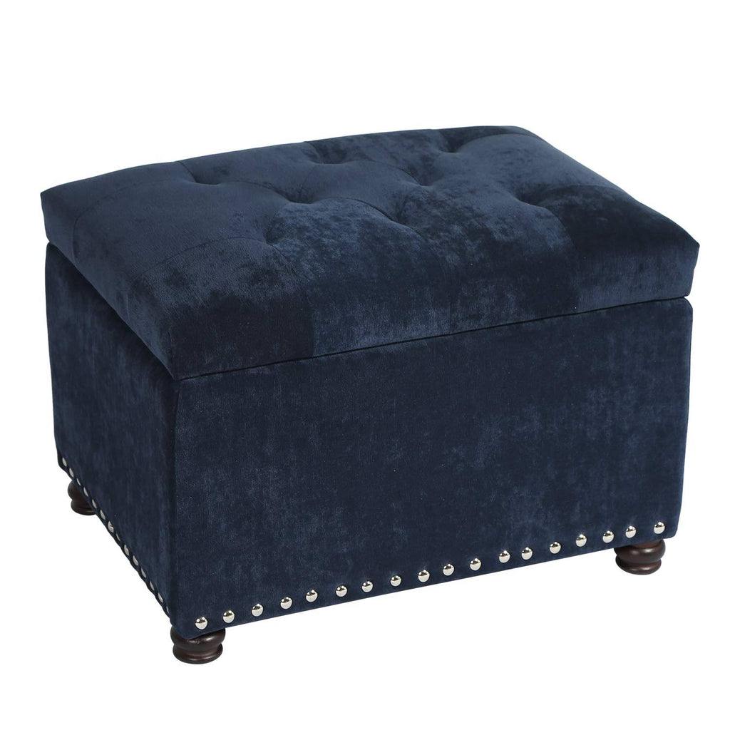 Rectangular Tufted Storage Ottoman J771202