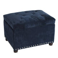 Rectangular Tufted Storage Ottoman J771202