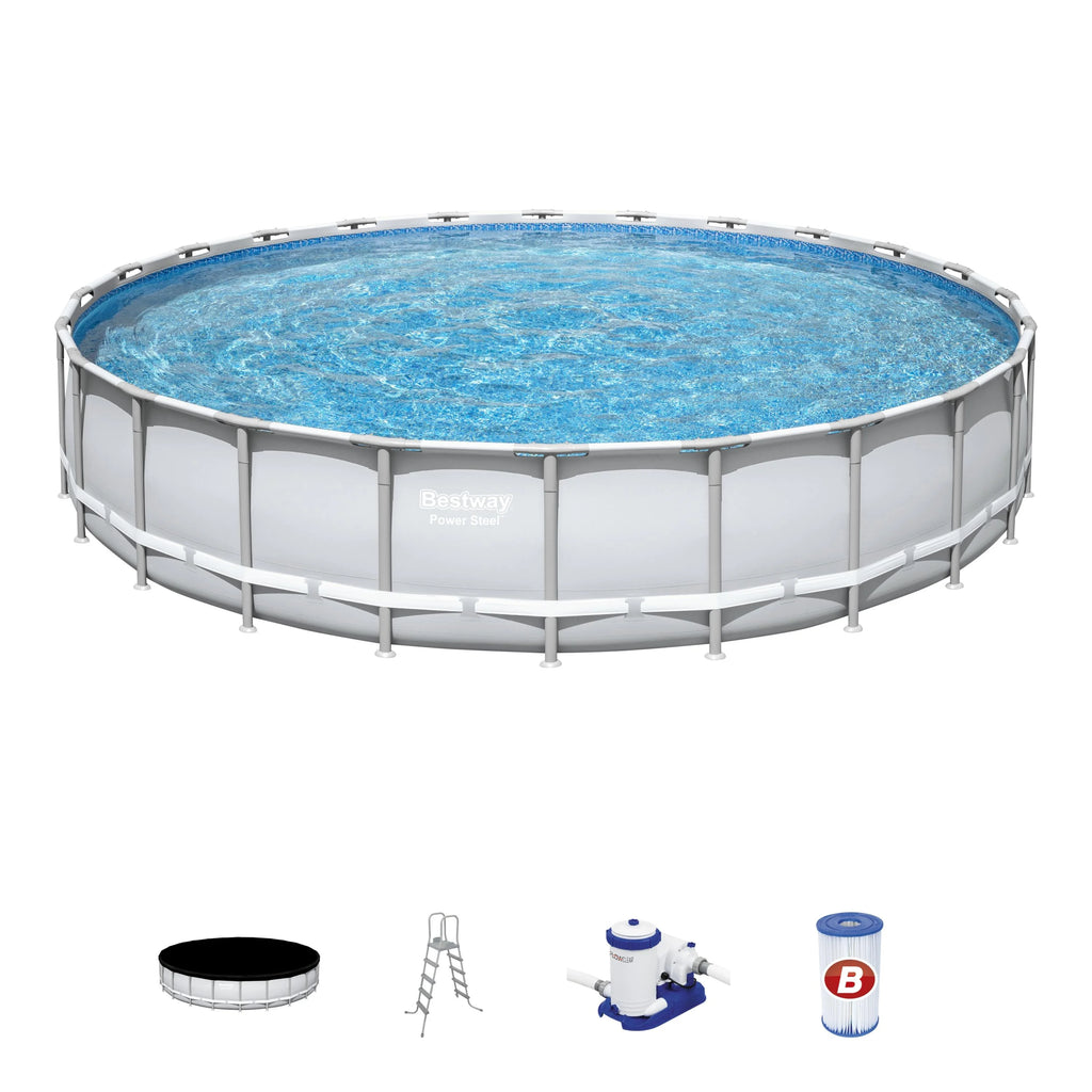 24' x 52 Frame Swimming Pool Set A291190