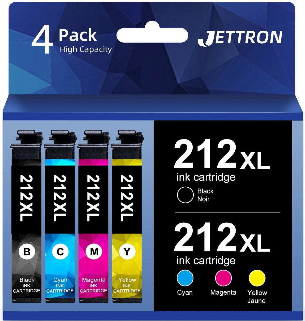 212XL Ink Cartridges 4 pack T16723