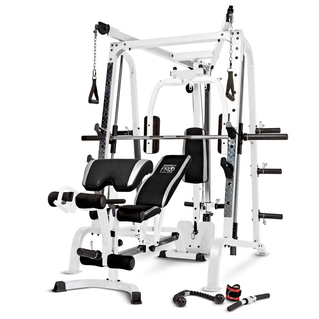 White Smith Cage Workout Machine E23311