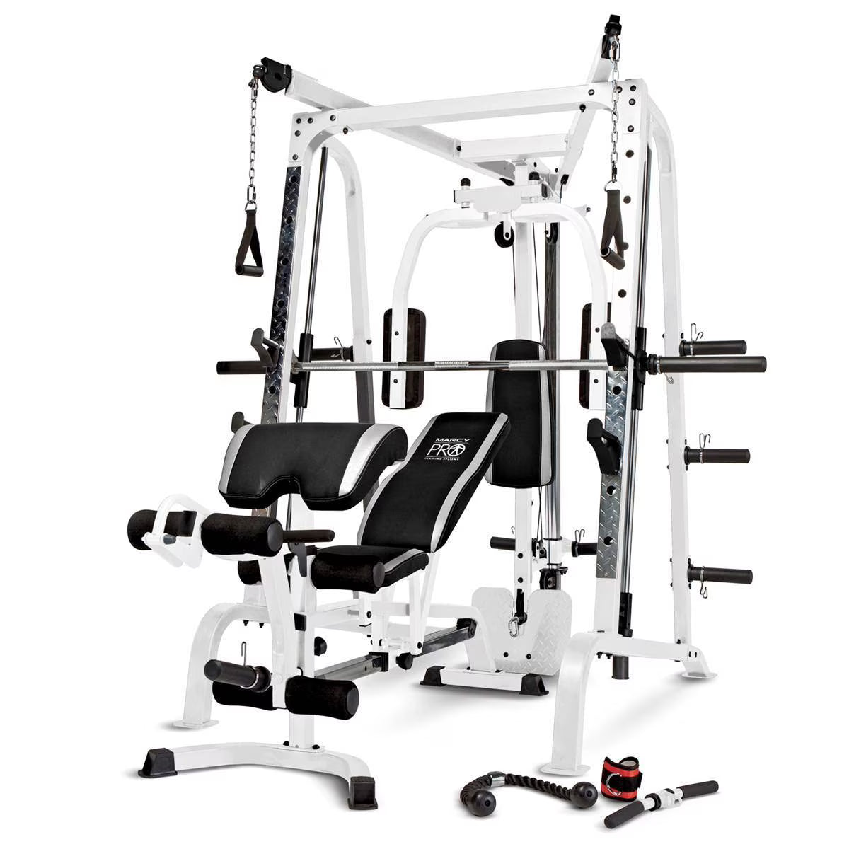 White Smith Cage Workout Machine E23311