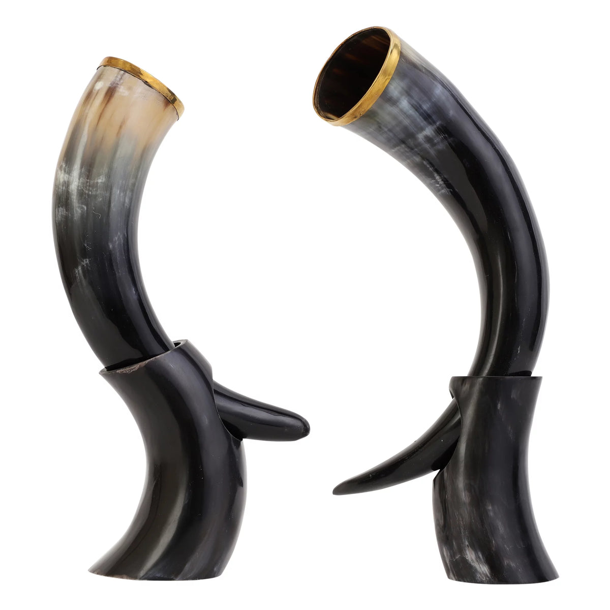 Viking Drinking Horn with Stand 4 pk W987