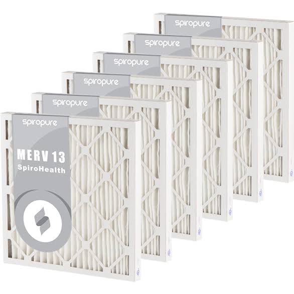 MERV 13 AC & Furnace Filters (6 Pack) P2426