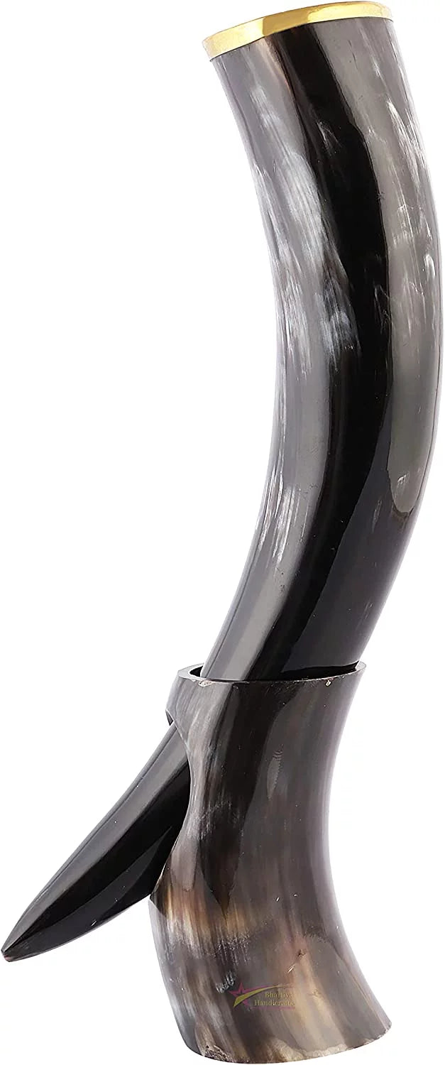 Viking Drinking Horn with Stand 4 pk W987