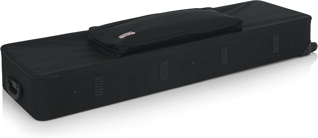 Lightweight Rolling Keyboard Case for 88 Note Keyboards and Electric Pianos E6761