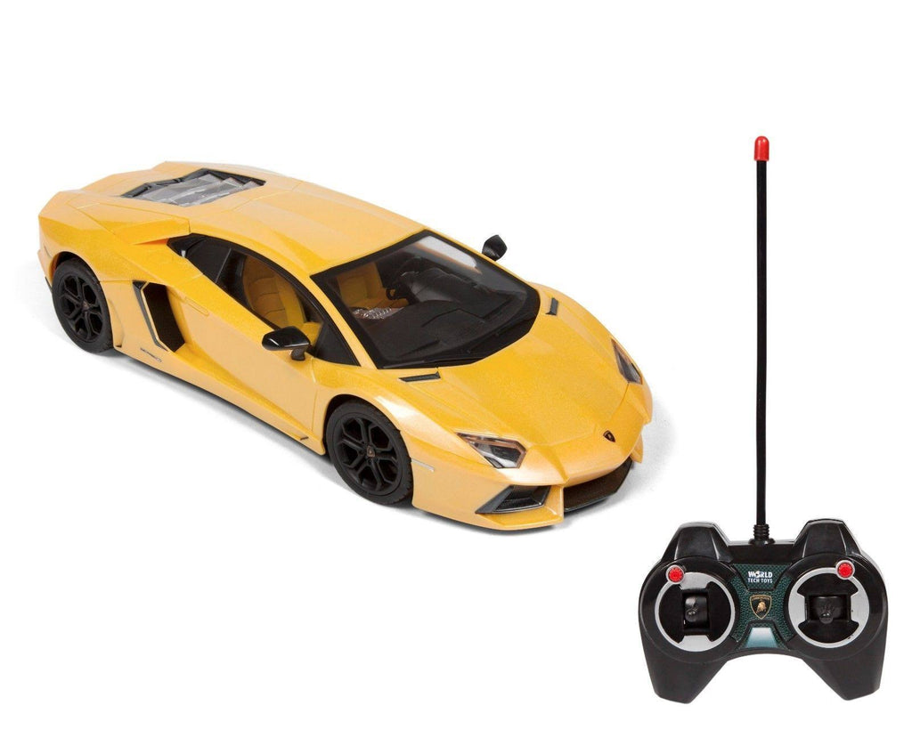 Yellow 1:14 Electric Remote Control Car H351