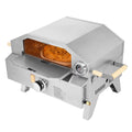 2-in-1 Portable Stainless Steel Pizza Oven and Propane Grill I5880