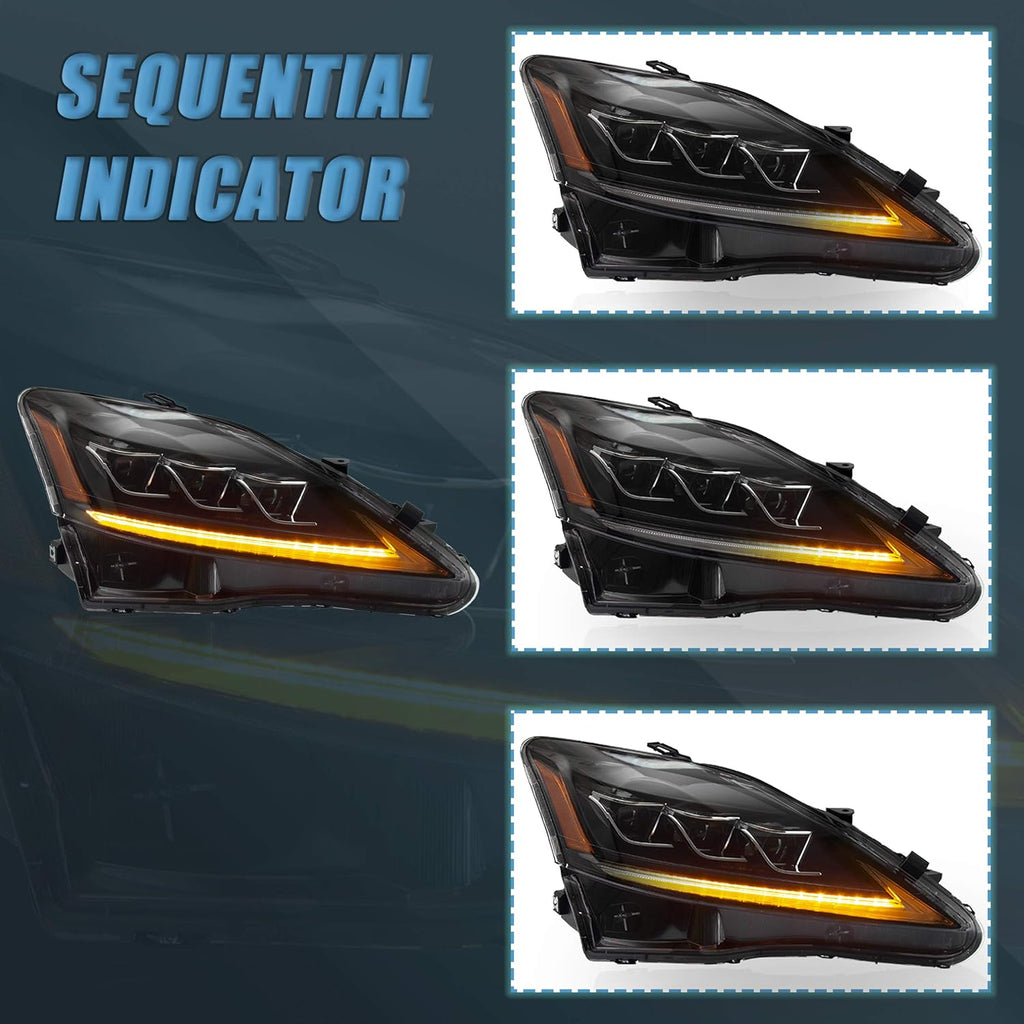 Headlight Assembly for Lexus IS250 IS350 IS F SEDAN C CF K680