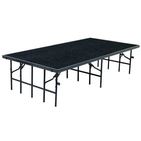Black Portable Single Stage and Seated Riser A8836