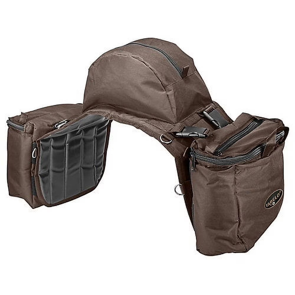 Brown Nylon Cooler Saddle Bag with Cantle R885149