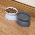 Raised Cat Food Bowl and Waterer E444