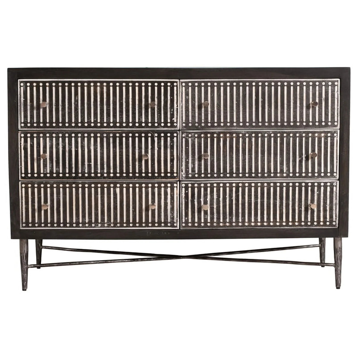 6 Drawer Mango Wood Chest R775003