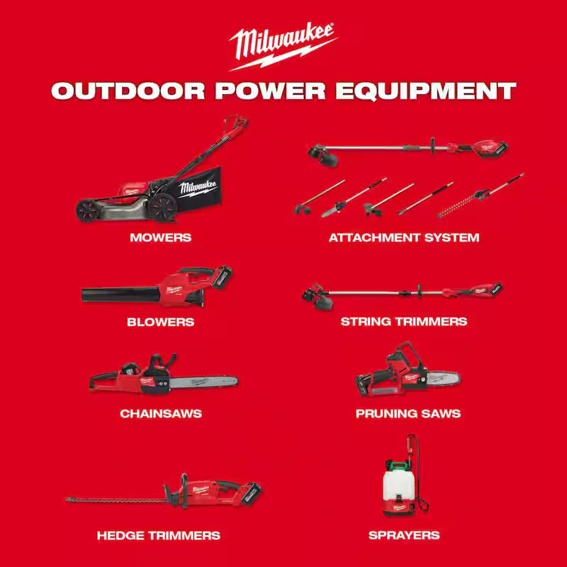 18V Lithium-Ion String Trimmer Blower Combo Kit with Edger Hedge Trimmer and Pole Saw 5-Tool P988388