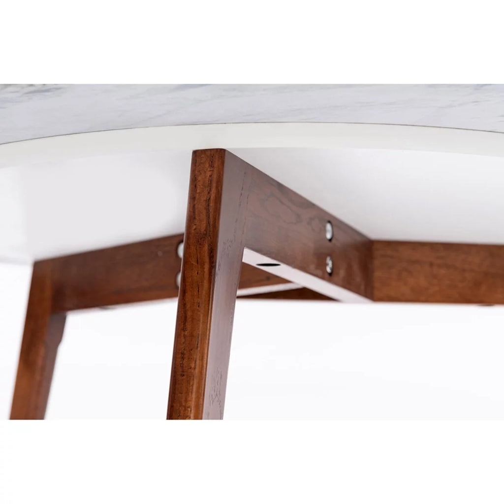 White Round Marble Coffee Table Z578248