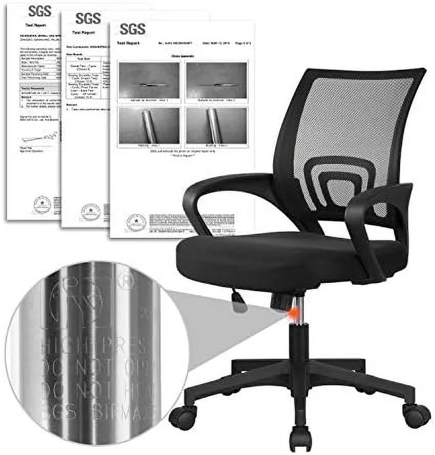 Industrial Home Office Desk with Chair Set Y700751