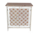 Brown Rustic Lattice Cabinet C642634