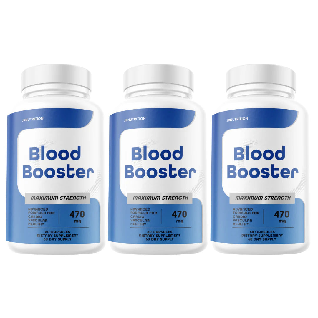 Blood Booster Capsules Maximum Strength 3 Bottles Q924