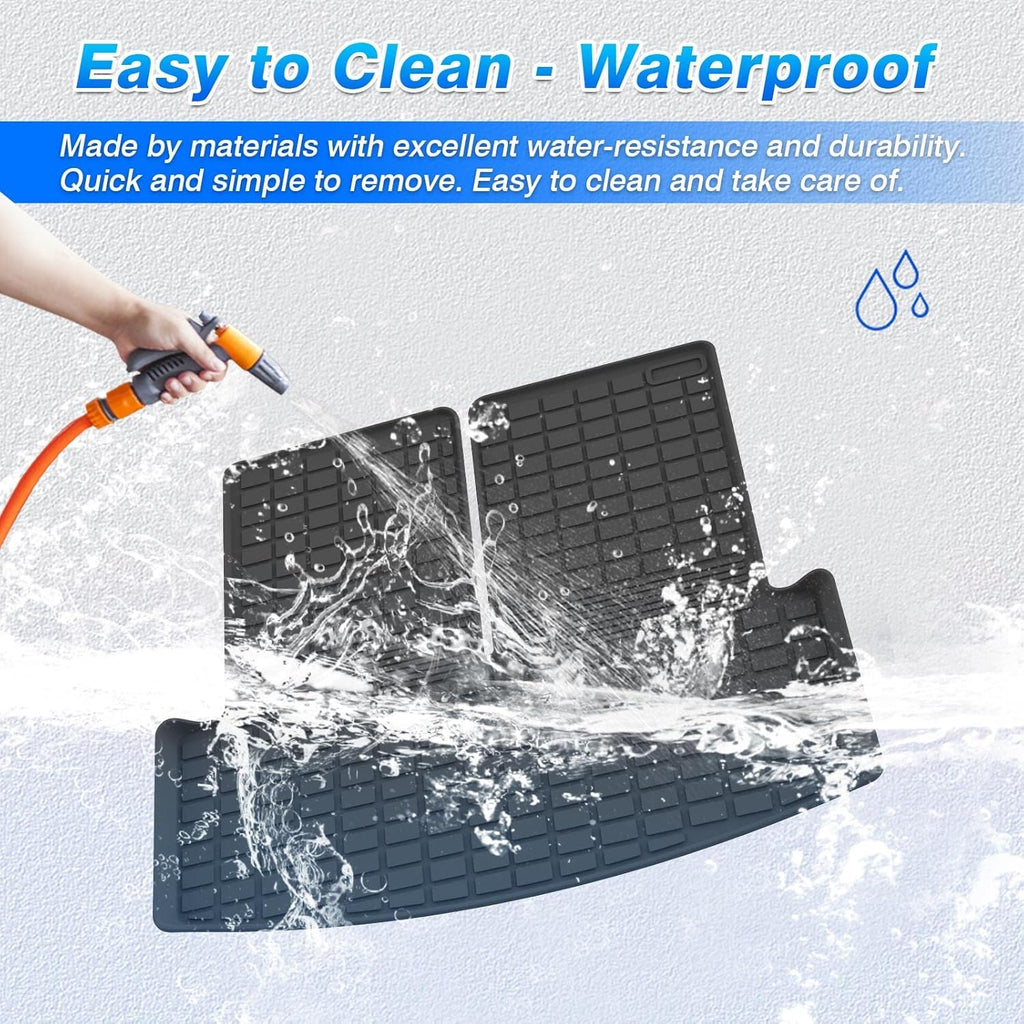 All Weather TPE Cargo Liner Trunk Mat Pack of 2 Z9797