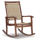 Brown/Natural Rocking Chair R549