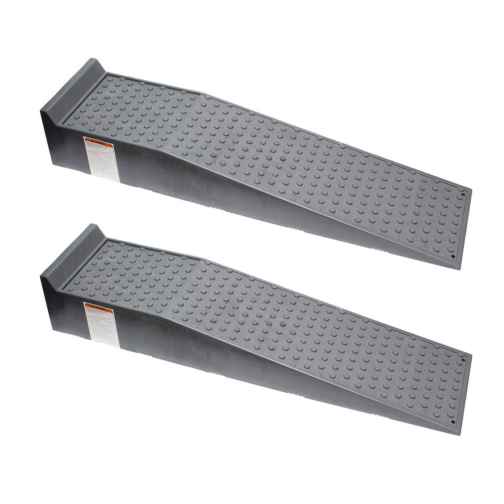 Vehicle Service Ramp Set 6.6 inch Lift 5 Ton Truck Ramps, 2 Pack N570