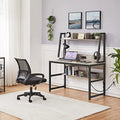 Industrial Home Office Desk with Chair Set Y700751