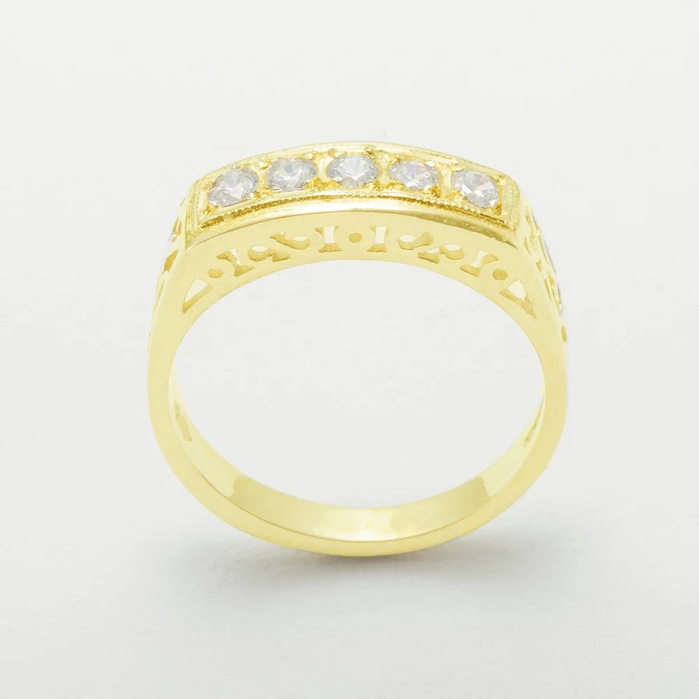 9k Yellow Gold Diamond Eternity Ring Q382