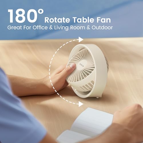 10 inch Portable Rechargeable Desk Fan C32800