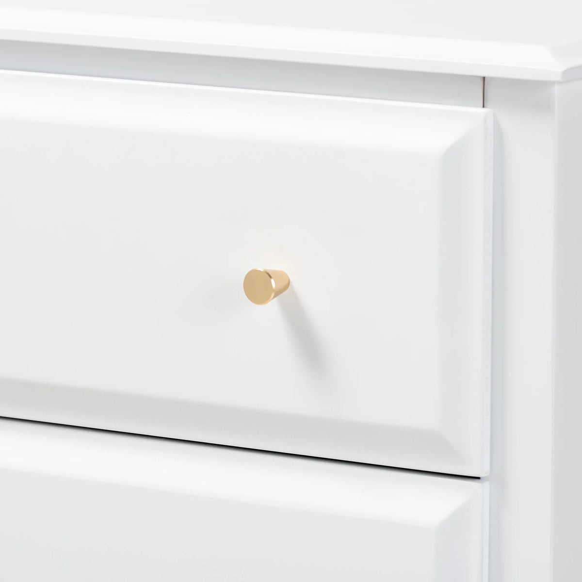 White 4-Drawer Wood Bedroom Chest B97453