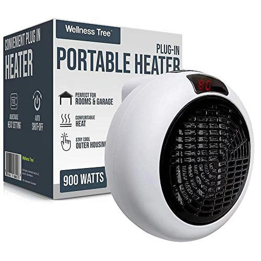 900W Adjustable Thermostat Portable Electric Heater I1991