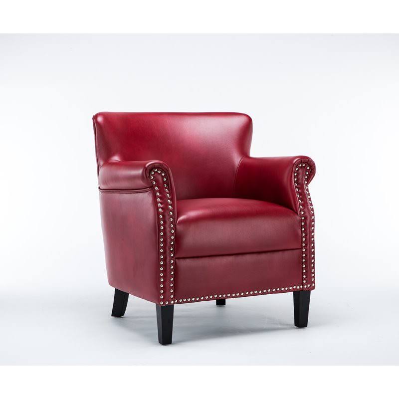 Red Club Chair F43005