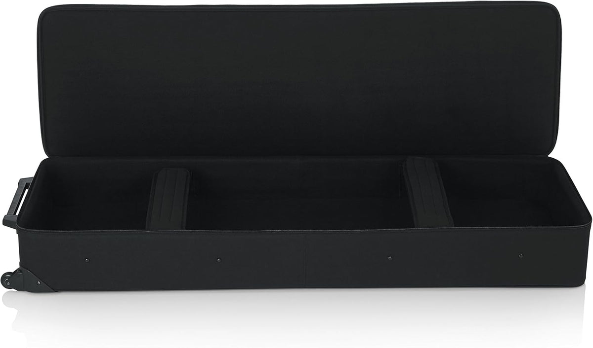 Lightweight Rolling Keyboard Case for 88 Note Keyboards and Electric Pianos E6761