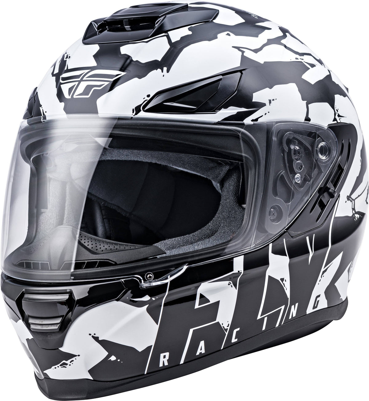 Camo-Black/White Large Helmet E49011