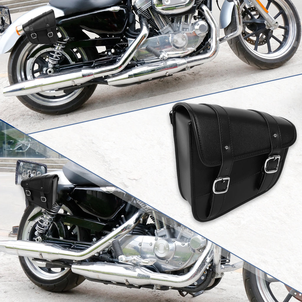 Motorbike Saddlebag Side Tool Bag Black R333875