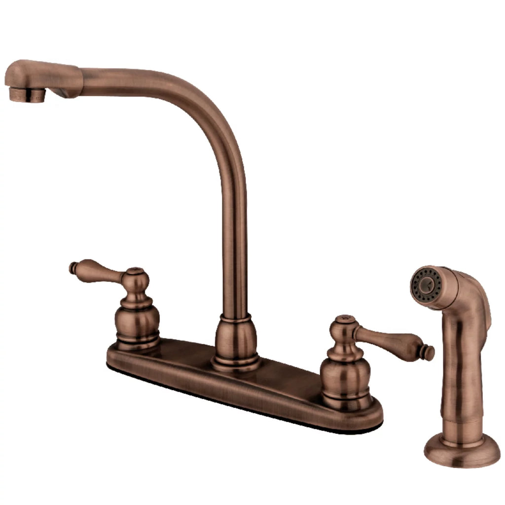 Antique Copper Centerset Kitchen Faucet F751
