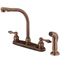 Antique Copper Centerset Kitchen Faucet F751