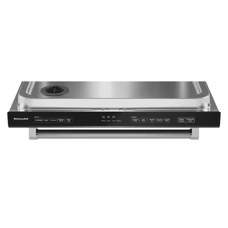Black Stainless Built-In Tall Tub Dishwasher with Stainless Steel Tub, 39 DBA I275617