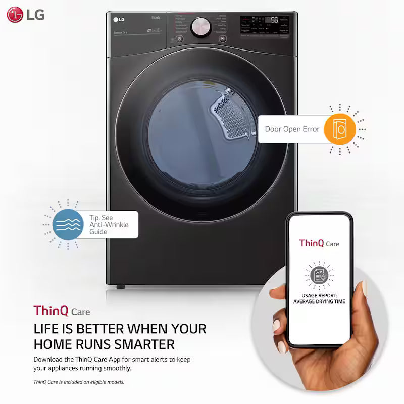 7.4 Cu. Ft. Vented Electric Dryer with Steam T769866