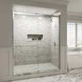 Chrome Sliding Framed Shower Door A34855