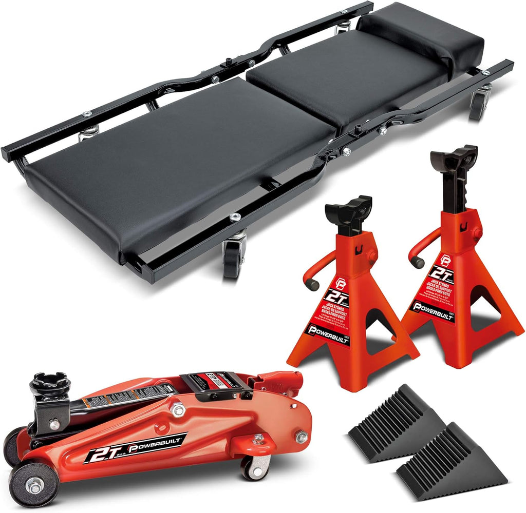 6 Piece Car Jack and Garage Creeper Service Set I6952